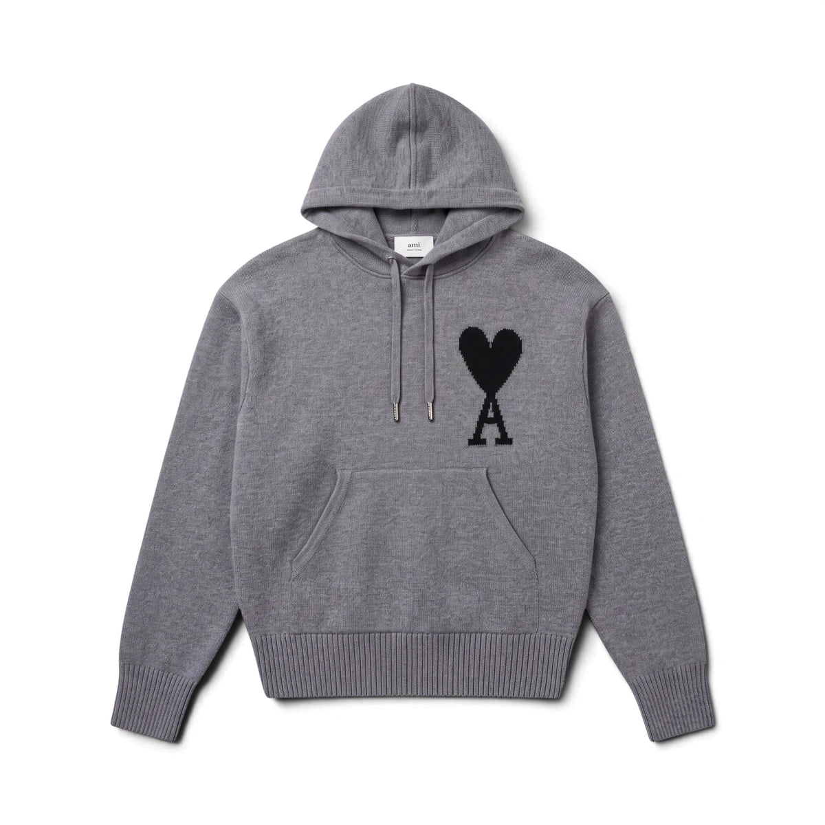 AMI Paris Sweat à Capuche Laine Coeur