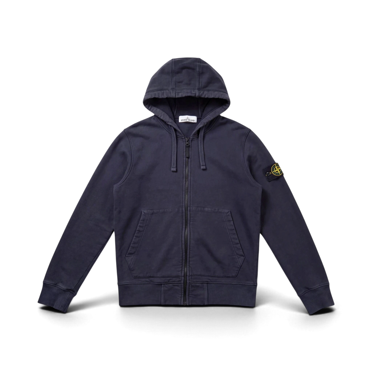 Stone Island Zip à Capuche