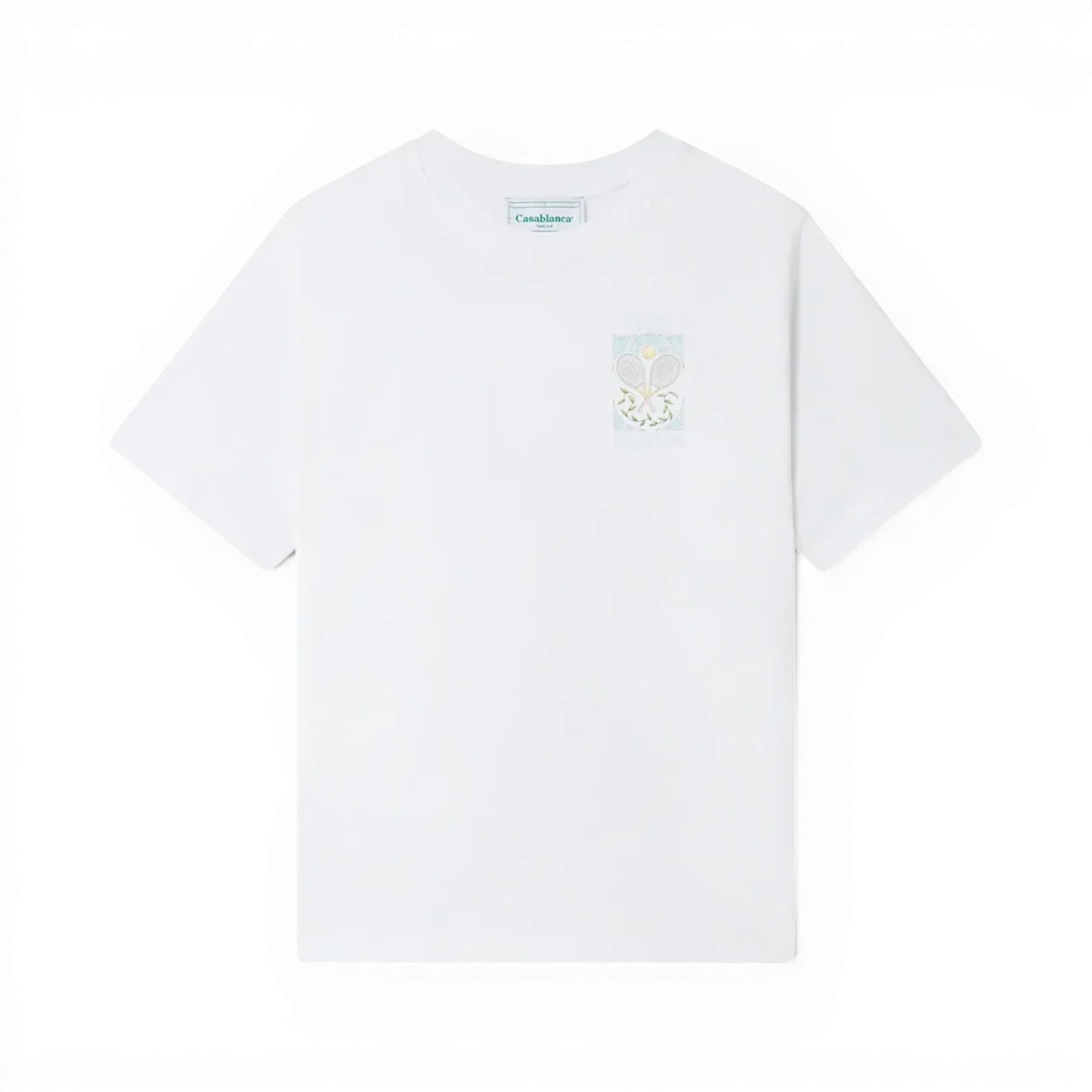 Casablanca T-Shirt Tennis Bleu