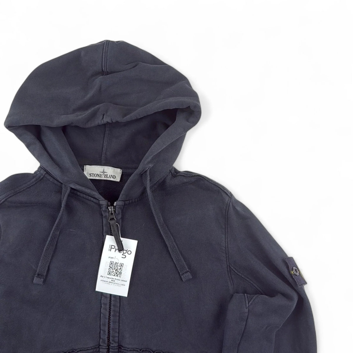 Stone Island Zip à Capuche — Taille S — Photo 3/6 #État_Très bon état · Pièce 6