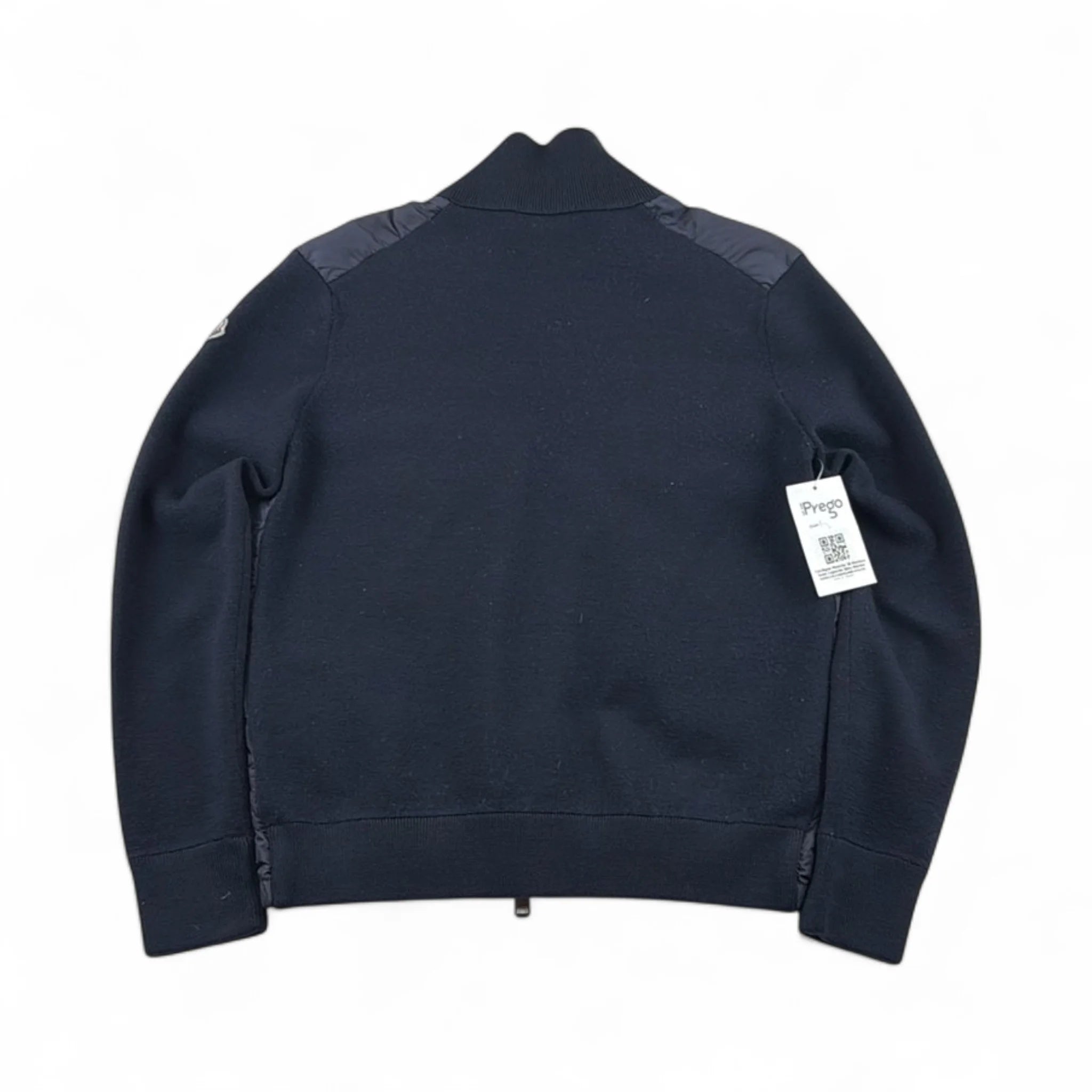 Moncler Cardigan Bi-Matière Sans Capuche — Taille M — Photo 3/3 #État_Très bon état · Pièce 3