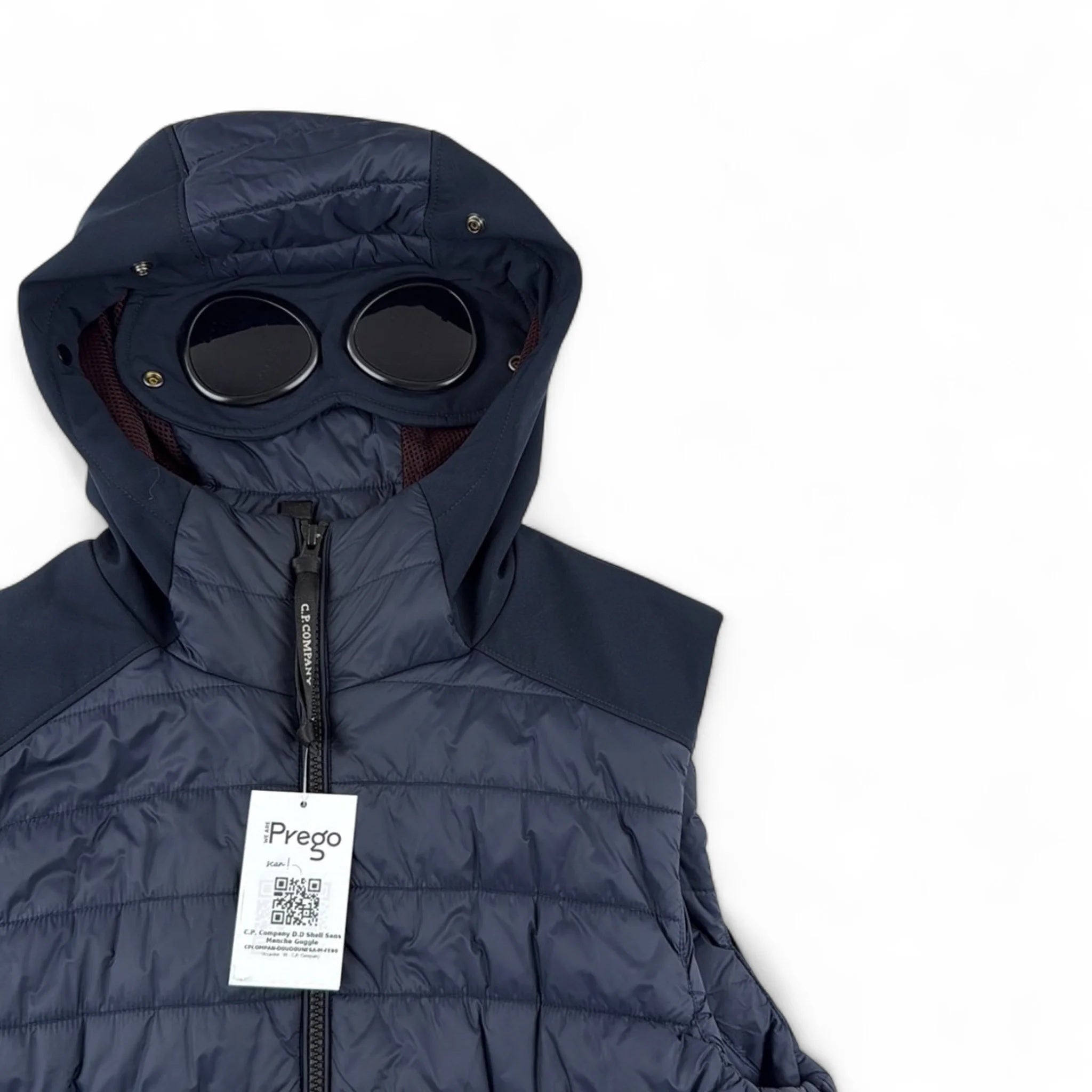 C.P. Company D.D Shell Sans Manches Goggle — Taille M — Photo 2/3 #État_Occasion · Très bon