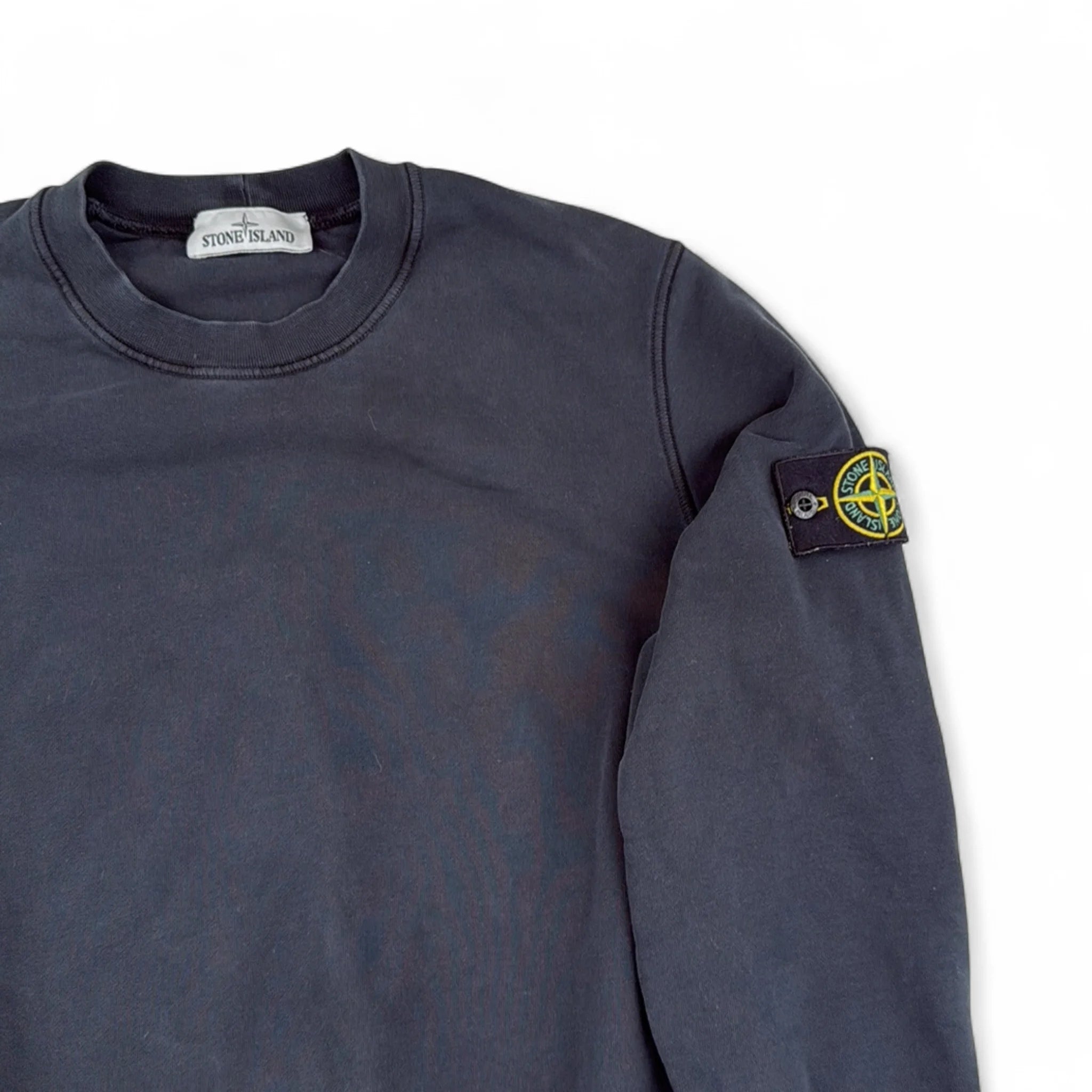 Stone Island Pull Col Rond — Taille M — Photo 2/3 #État_Très bon état · Pièce 3