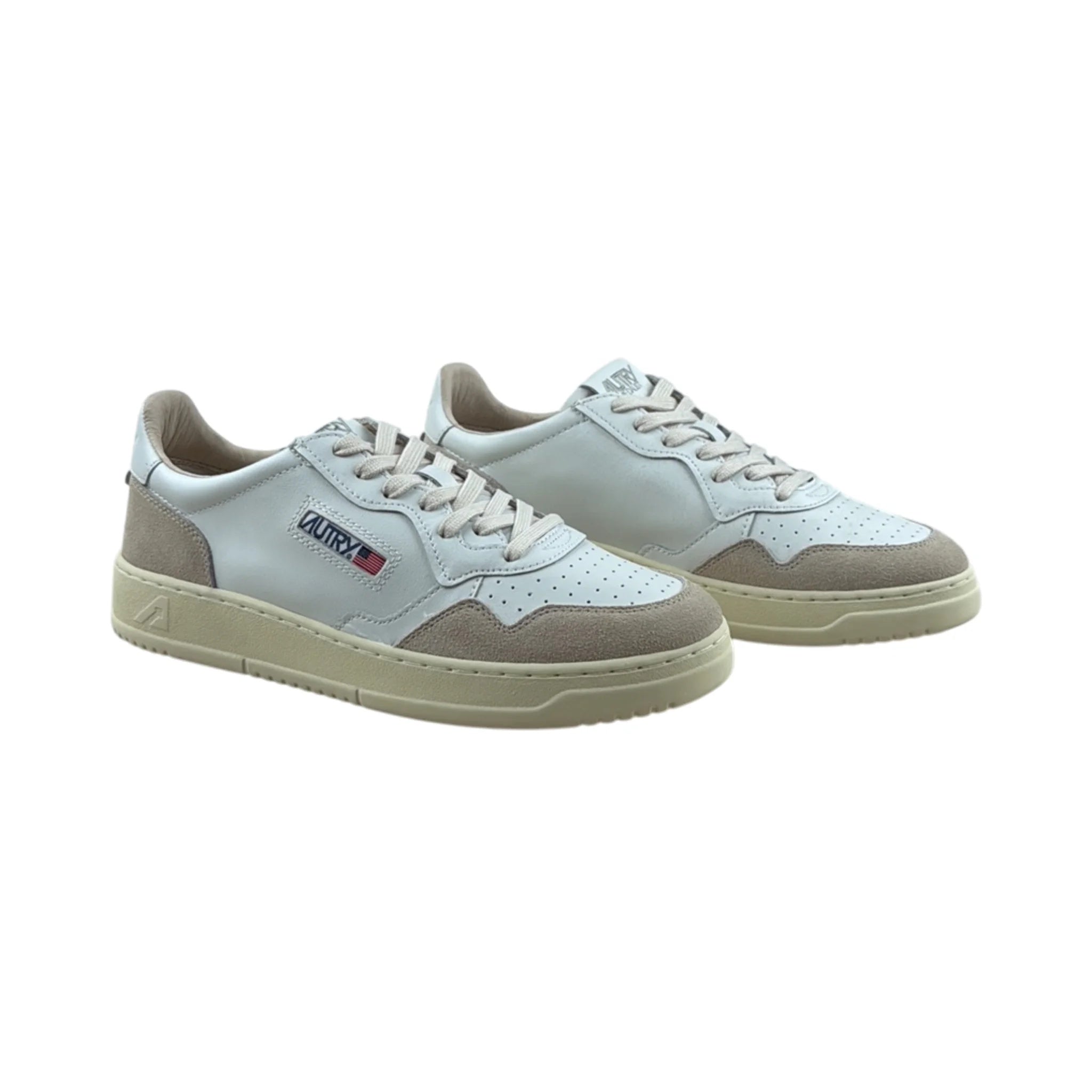 Autry Medalist Leather Low