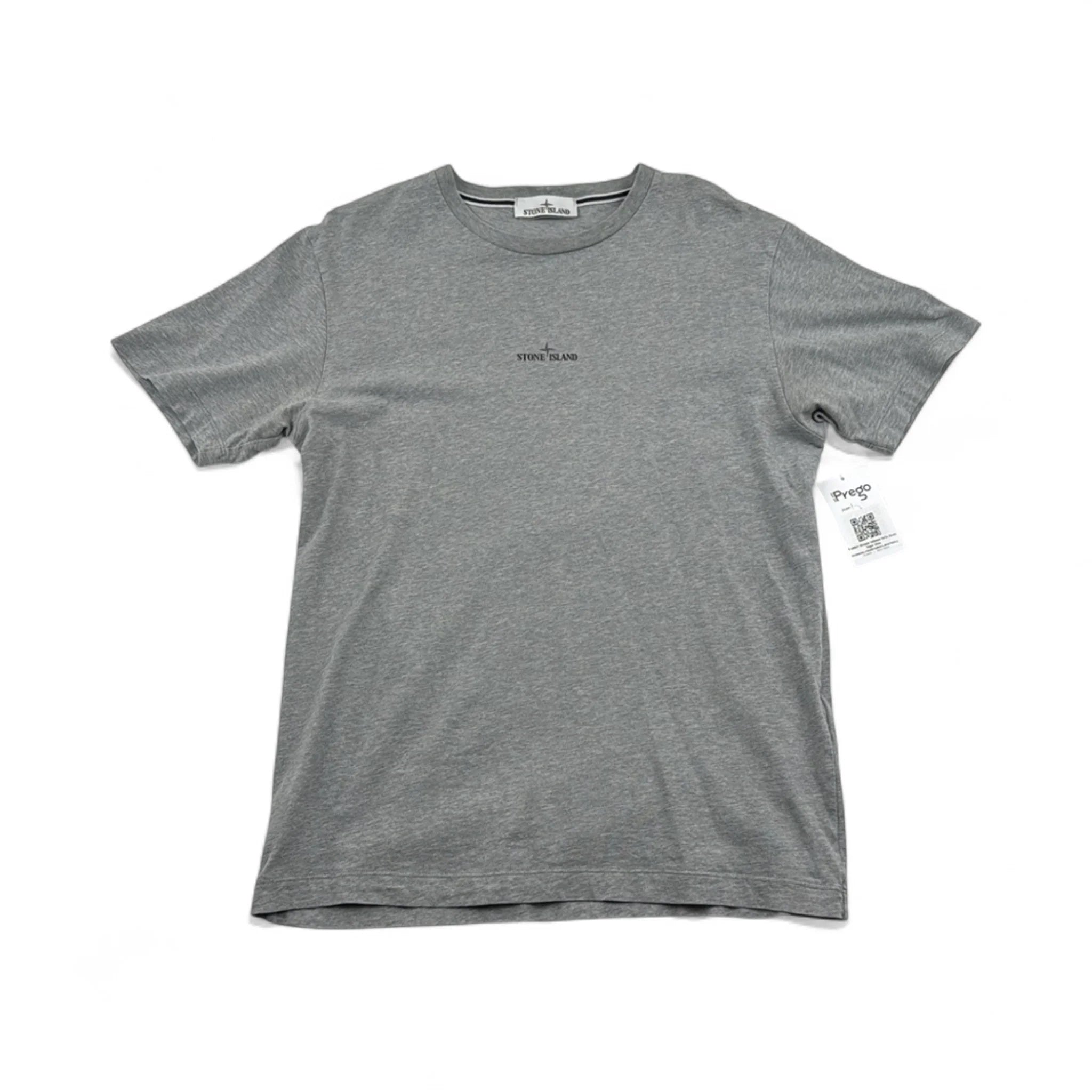 Stone Island T-Shirt Gros logo Dos — Taille L — Photo 1/3 #État_Occasion · Très bon