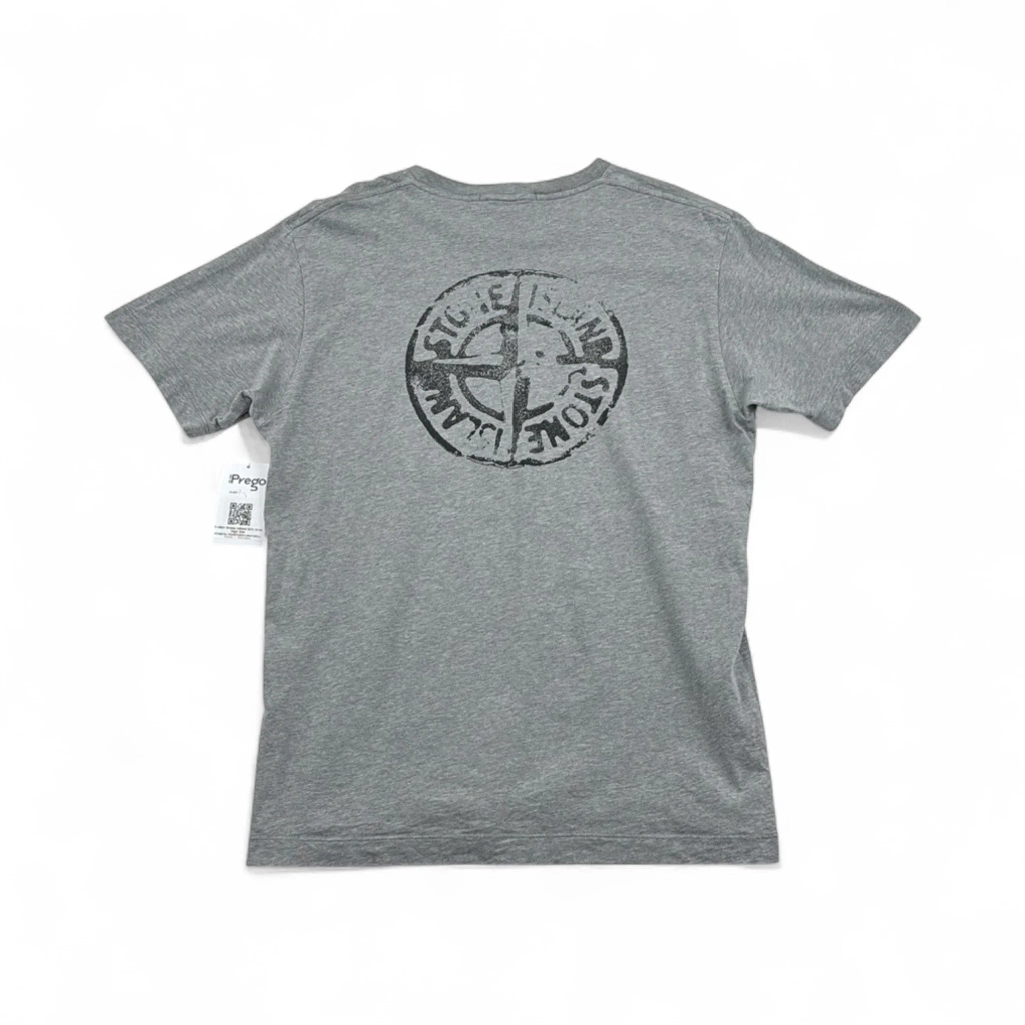 Stone Island T-Shirt Gros logo Dos — Taille L — Photo 3/3 #État_Occasion · Très bon