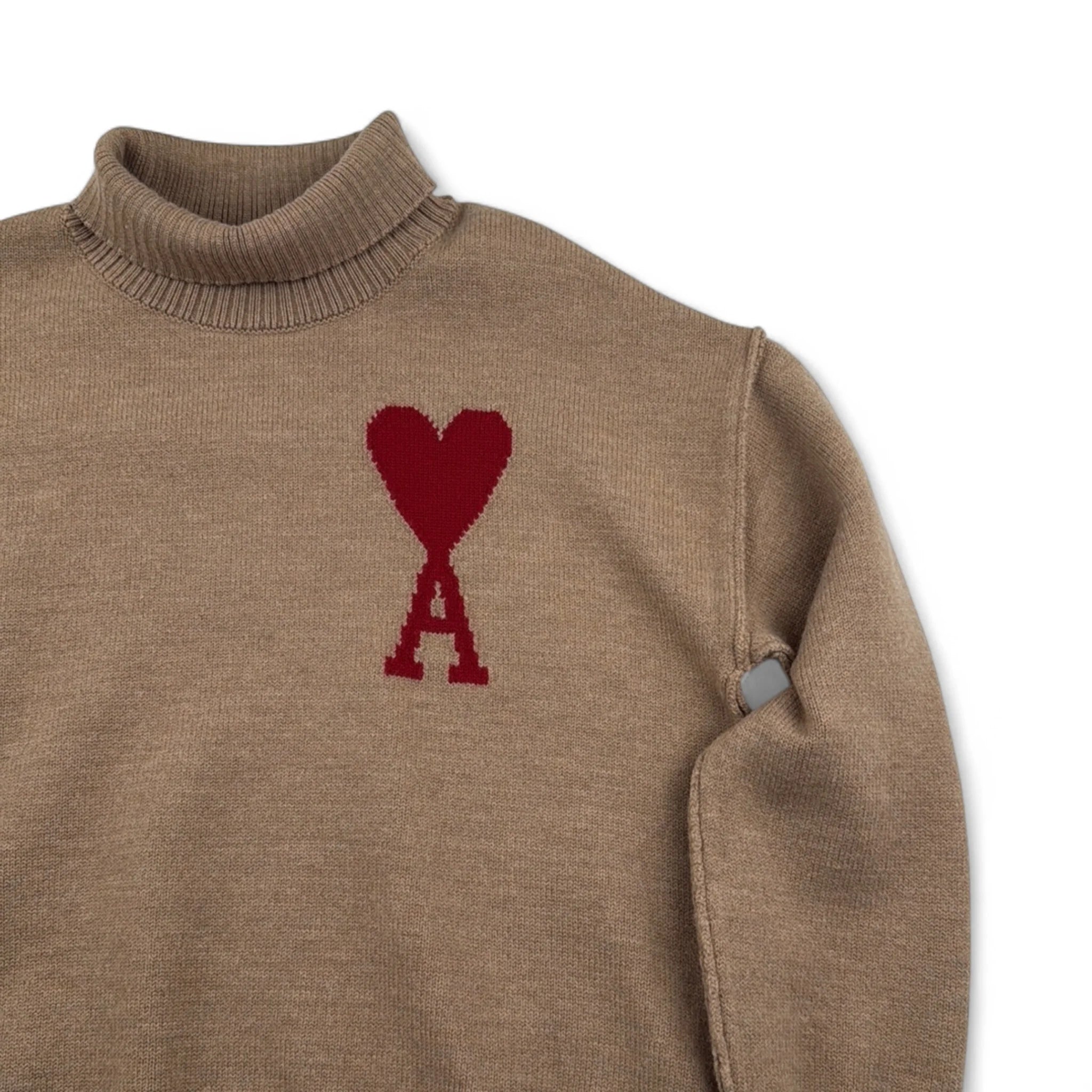 Ami Paris Pull Col Roulé Laine — Taille M — Photo 2/3 #État_Occasion · Très bon