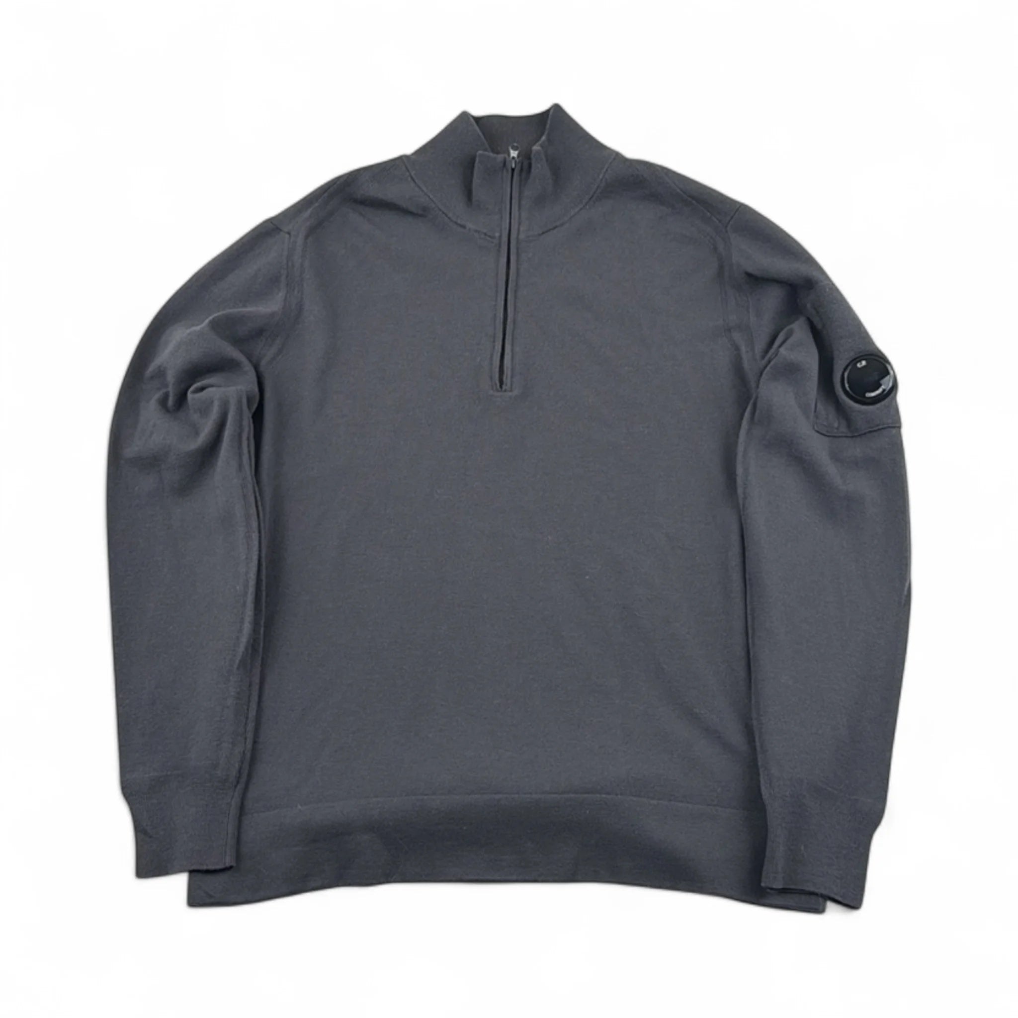 C.P. Company Half Zip Hooded Laine — Taille S — Photo 1/6 #État_Très bon état · Pièce 2