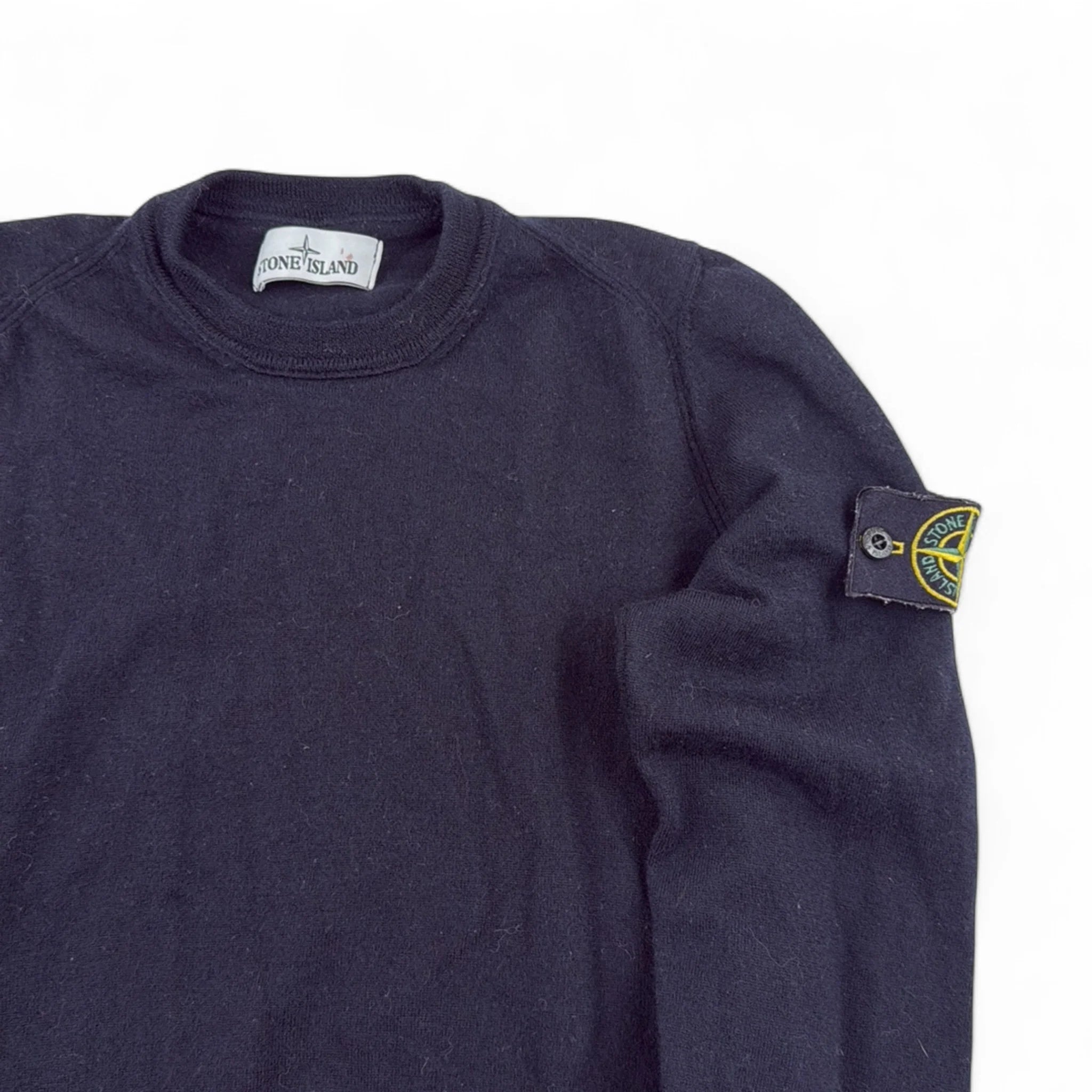 Stone Island Pull Col Rond Laine — Taille S — Photo 2/3 #État_Occasion · Très bon · Pièce 3