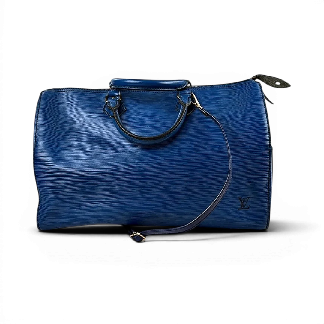 Louis Vuitton Speedy 35 Épi Bleu — Taille UNIQUE — Photo 1/1 #État_Très bon état