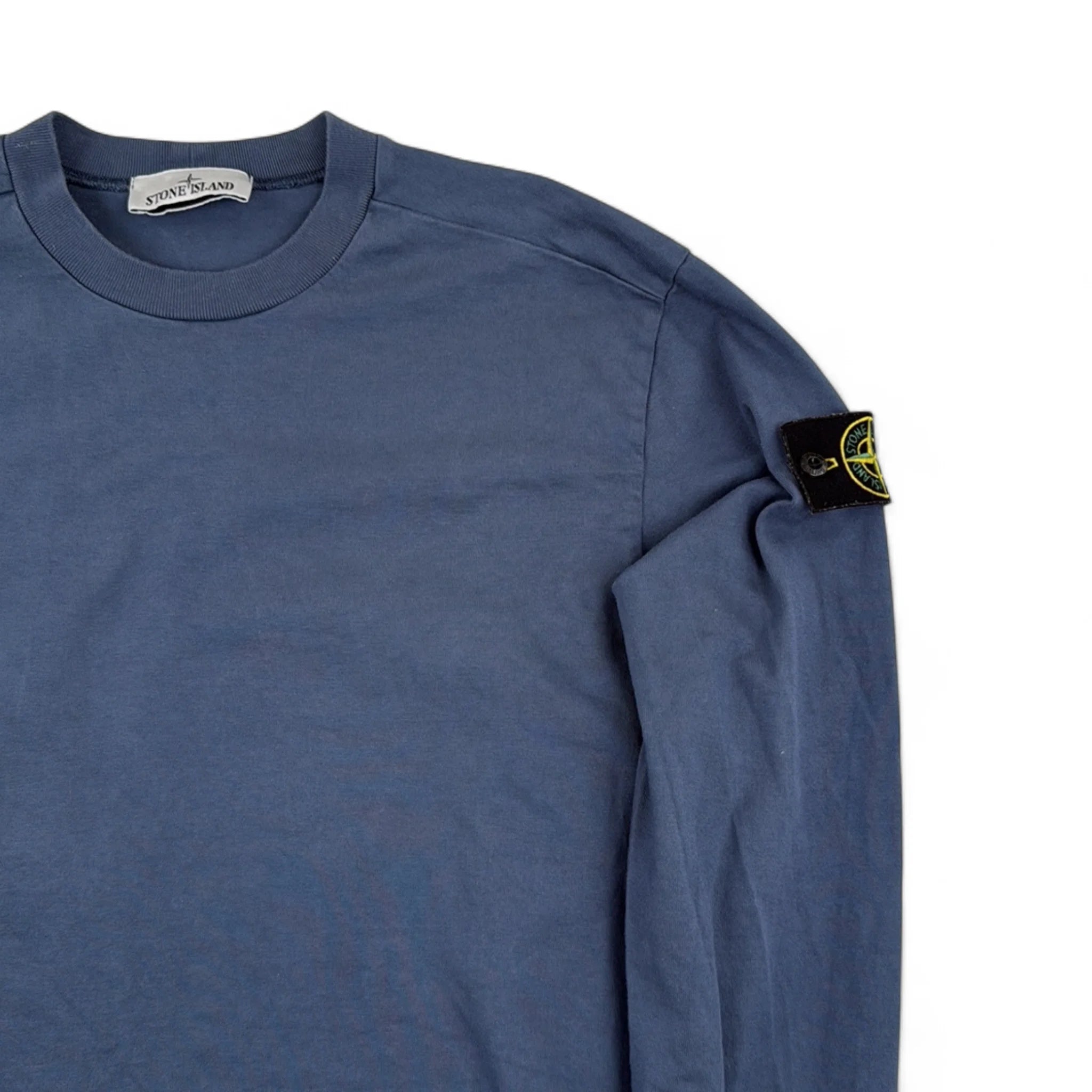 Stone Island Pull Col Rond Fin — Taille S — Photo 2/3 #État_Très bon état · Pièce 2