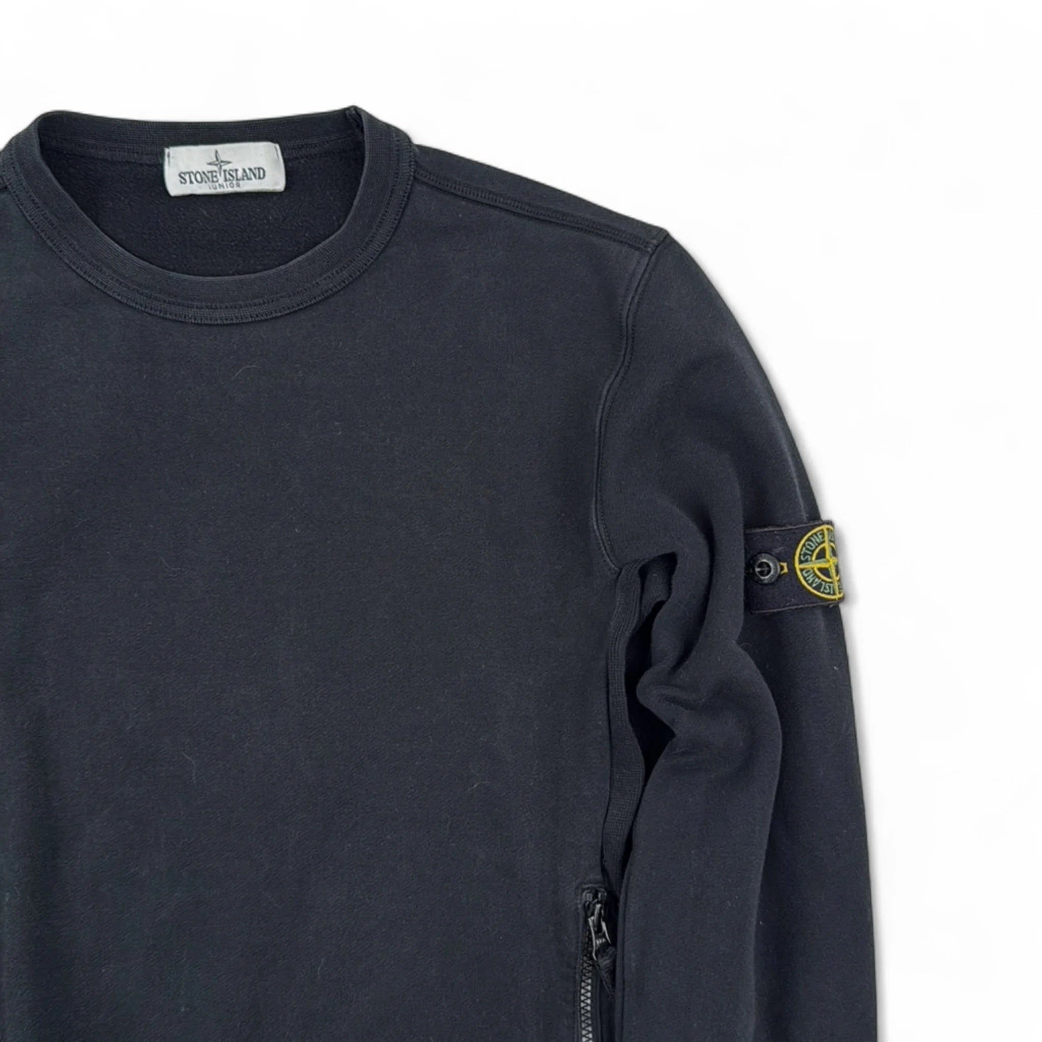 Stone Island Pull Col Rond Junior — Taille XXS — Photo 2/3 #État_Très bon état