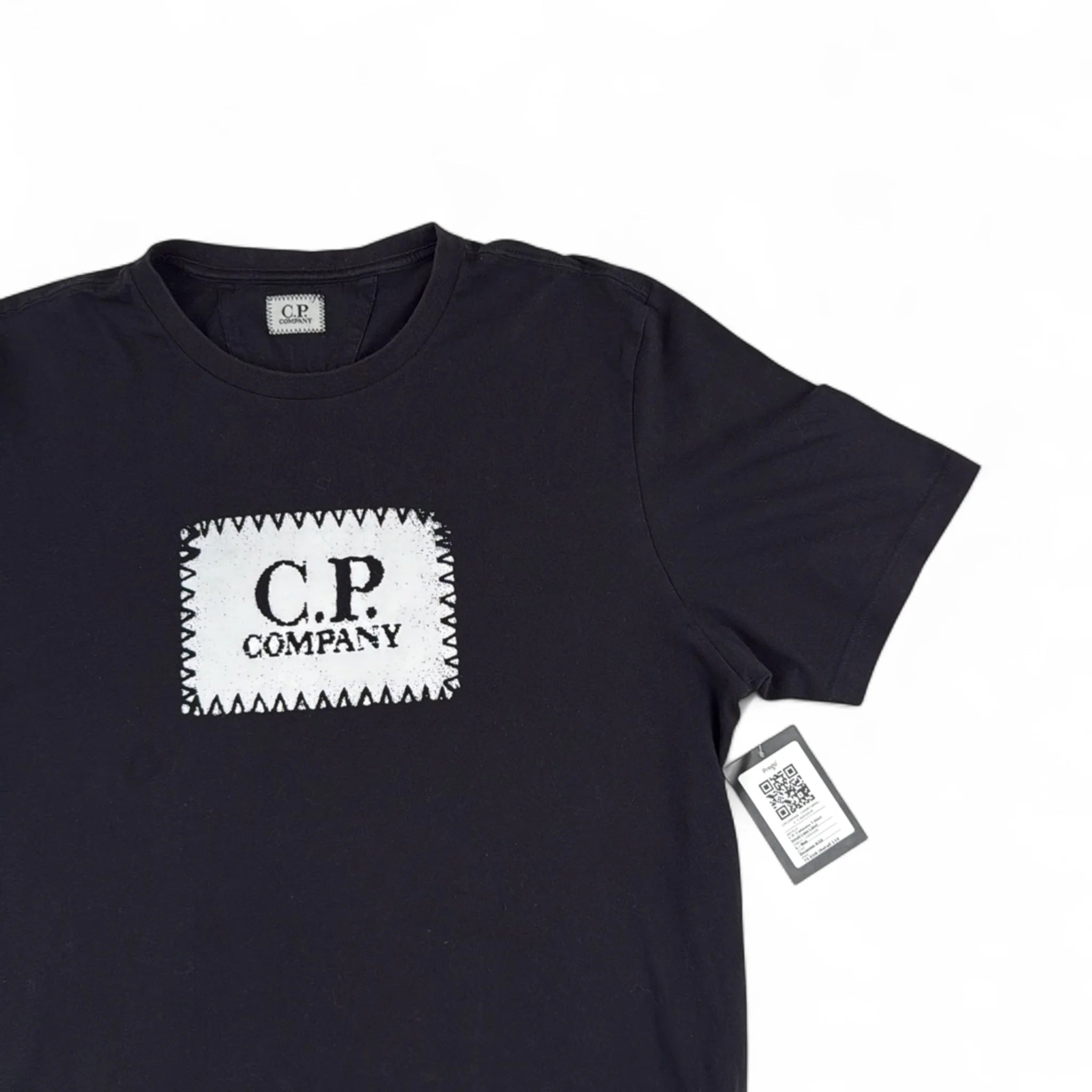 C.P. Company T-Shirt Small Logo Label — Taille L — Photo 2/3 #État_Occasion · Très bon