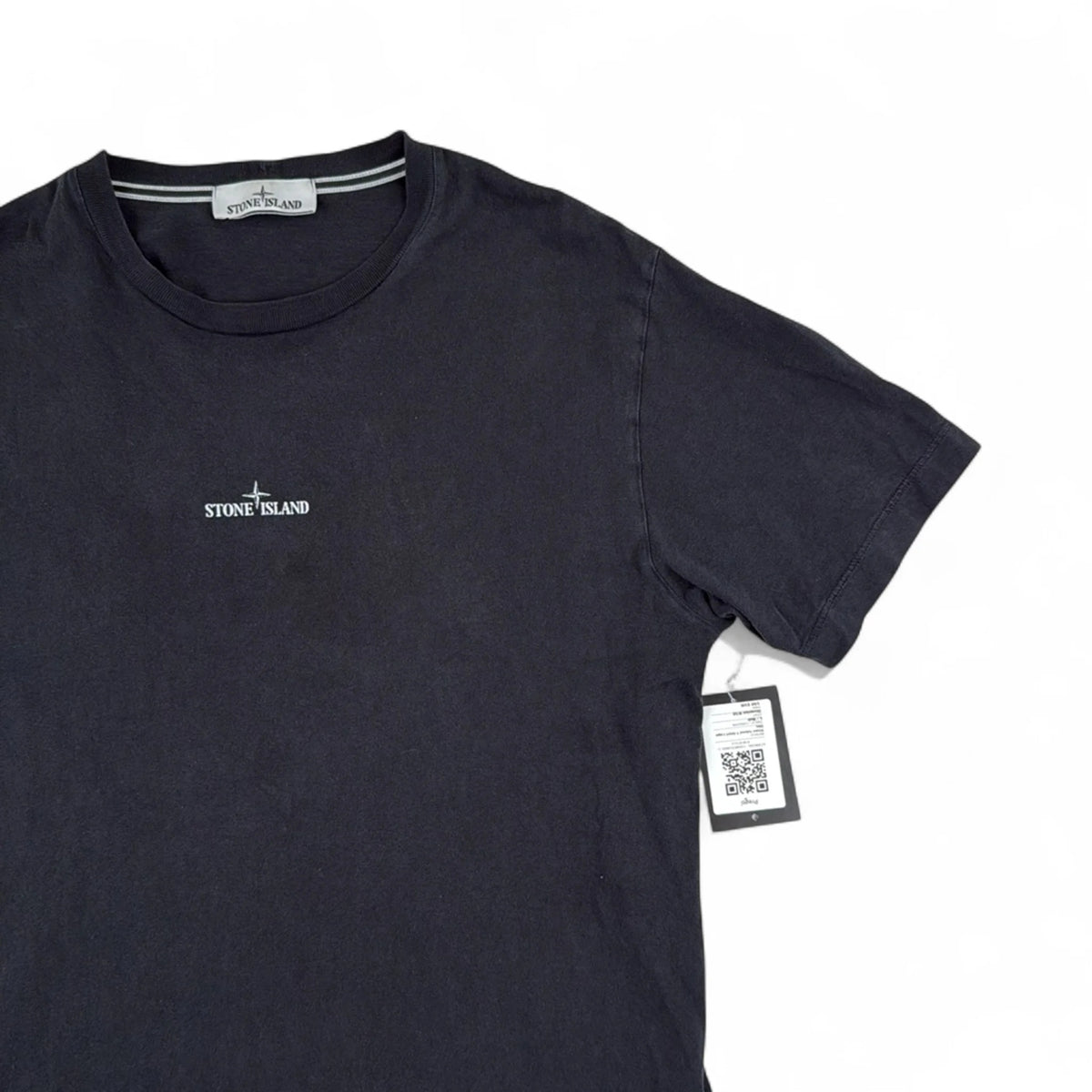 Stone Island T-Shirt Logo Dos — Taille L — Photo 2/3 #État_Très bon état · Pièce 1