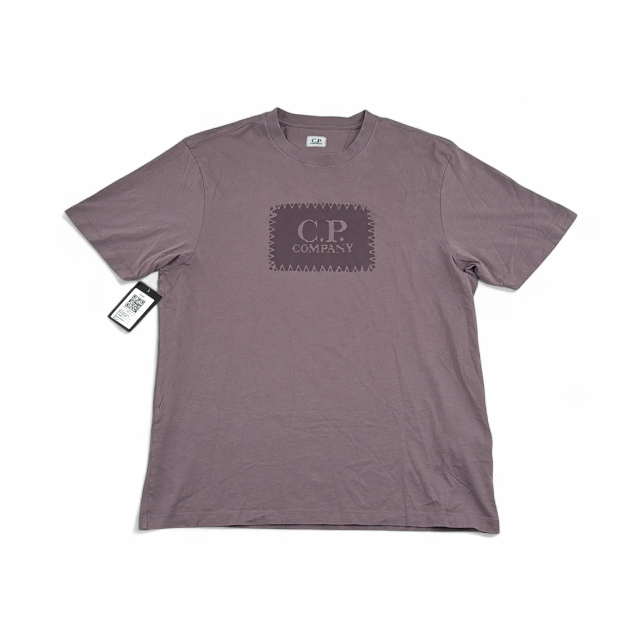 C.P. Company T-Shirt Distressed Logo — Taille M — Photo 1/3 #État_Occasion · Très bon