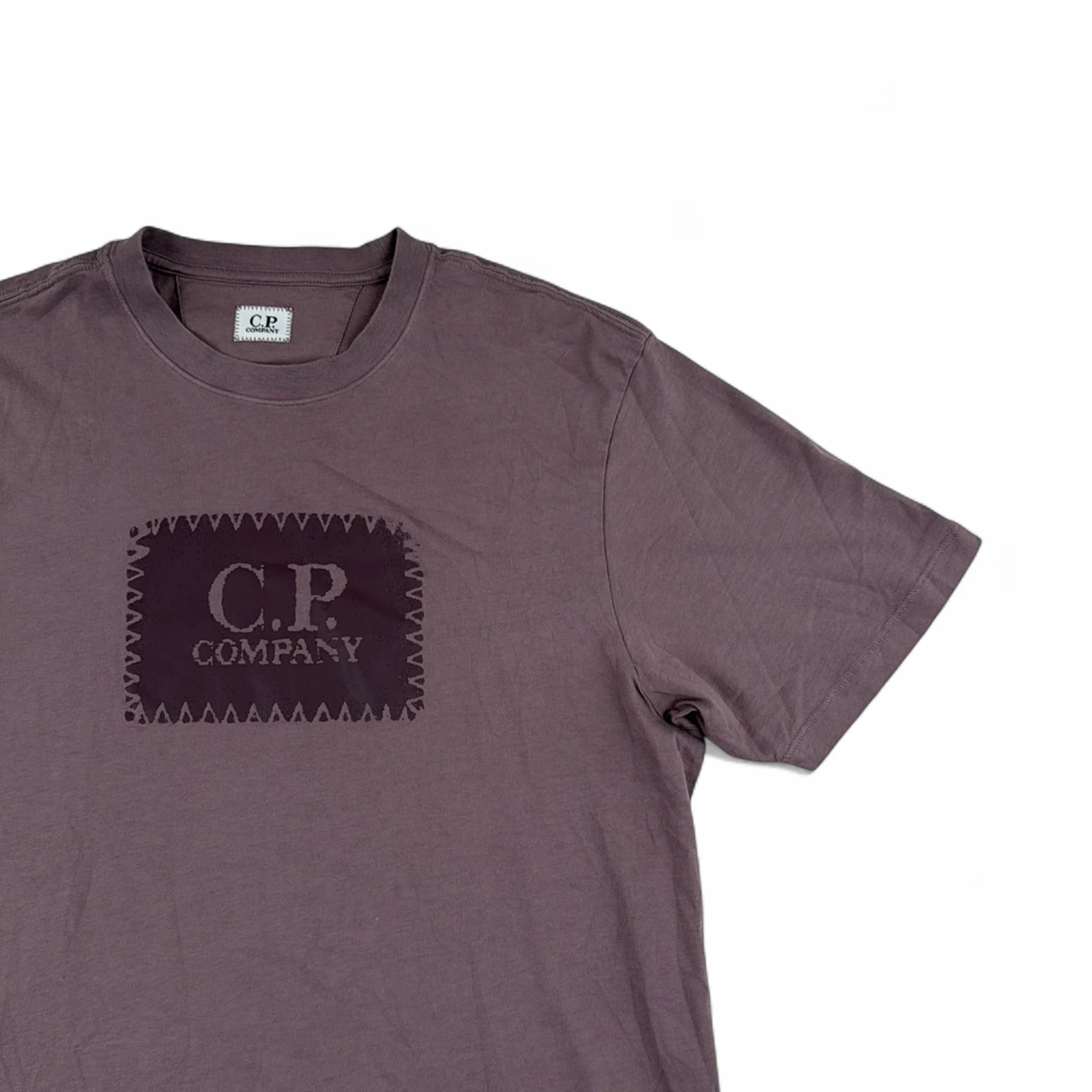 C.P. Company T-Shirt Distressed Logo — Taille M — Photo 2/3 #État_Occasion · Très bon