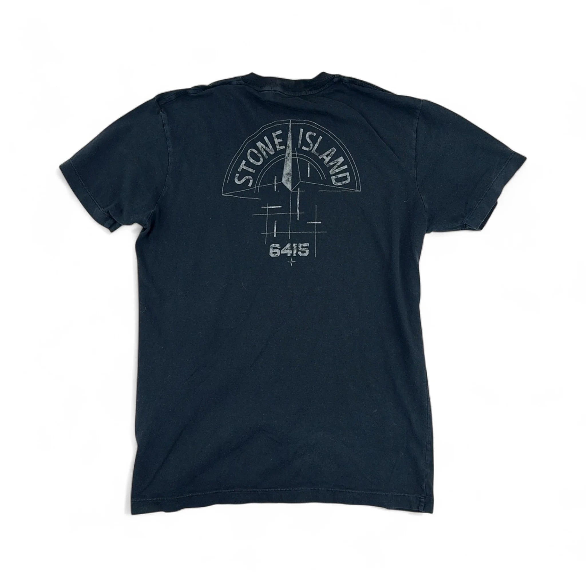 Stone Island T shirt logo arrière boussole — Taille M — Photo 3/3 #État_Occasion · Très bon
