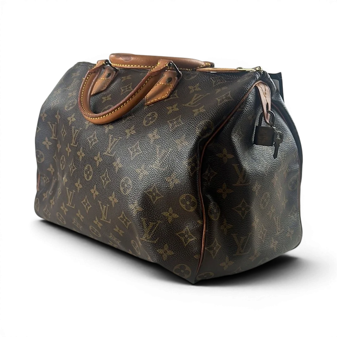 Louis Vuitton Speedy 35 Monogram — Taille UNIQUE — Photo 2/12 #État_Très bon état · Pièce 3
