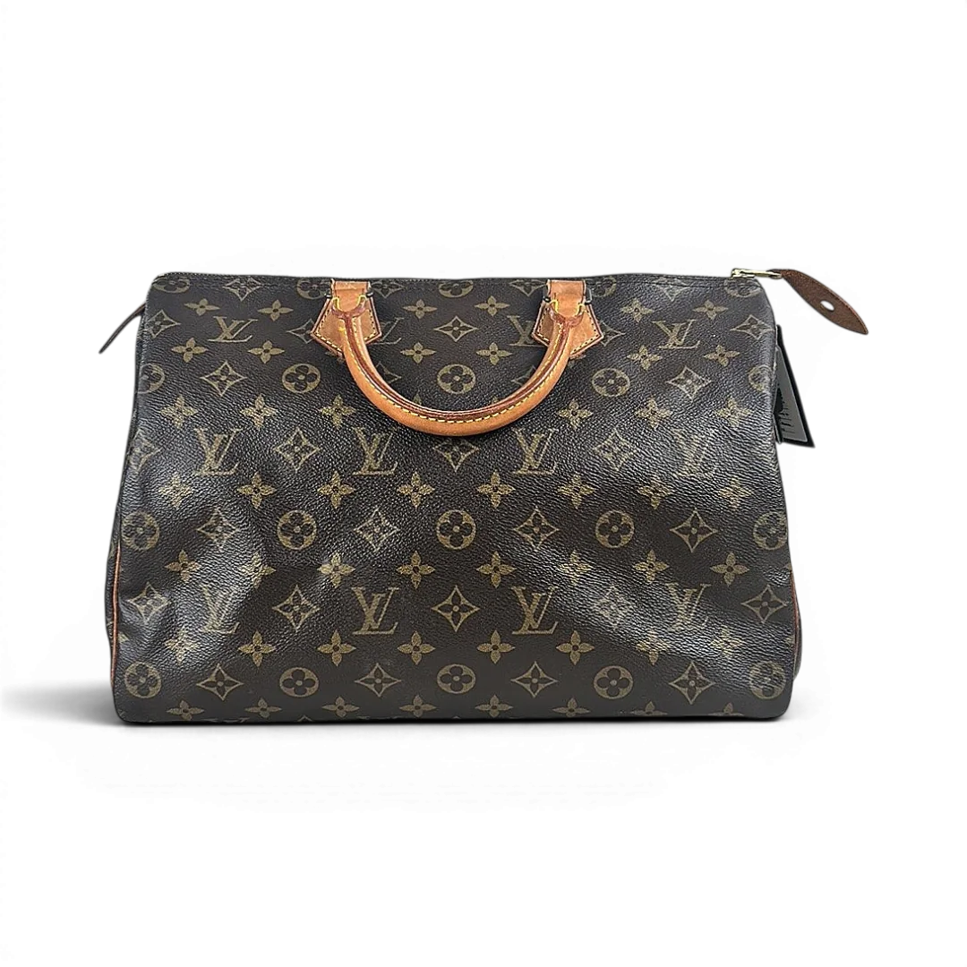 Louis Vuitton Speedy 35 Monogram — Taille UNIQUE — Photo 1/12 #État_Très bon état · Pièce 3