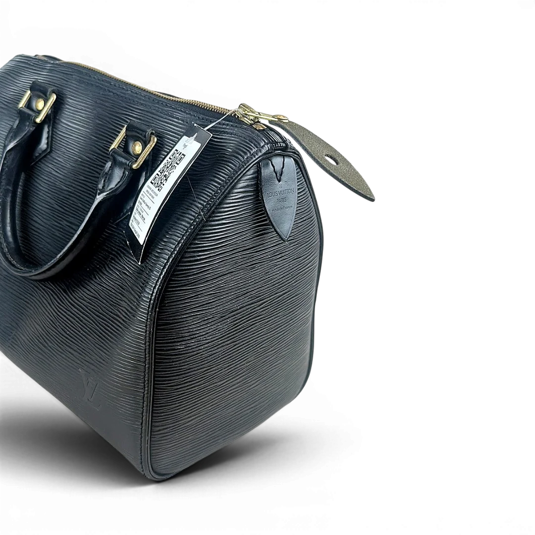 Louis Vuitton Speedy 25 Épi Noir — Taille UNIQUE — Photo 10/11 #État_Très bon état