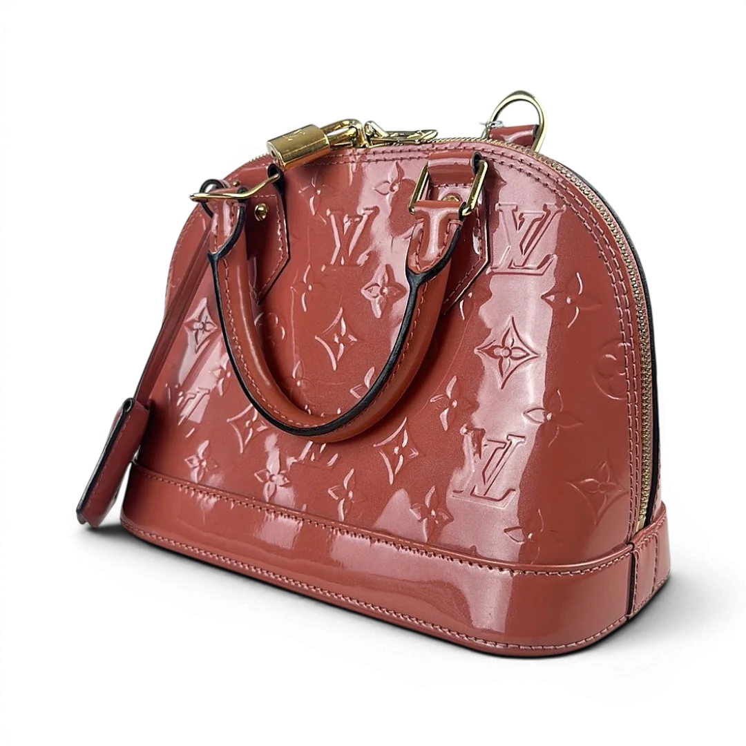 Louis Vuitton Alma BB Vernis Rose — Taille M — Photo 2/9 #État_Bon état