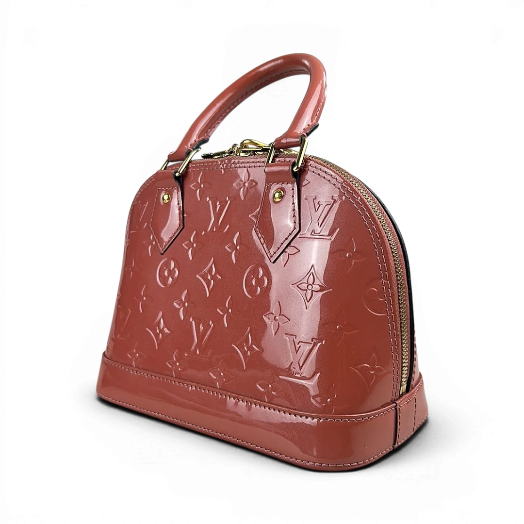 Louis Vuitton Alma BB Vernis Rose — Taille M — Photo 5/9 #État_Bon état