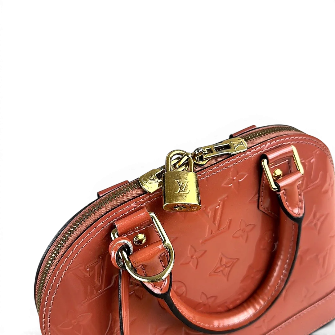 Louis Vuitton Alma BB Vernis Rose — Taille M — Photo 7/9 #État_Bon état