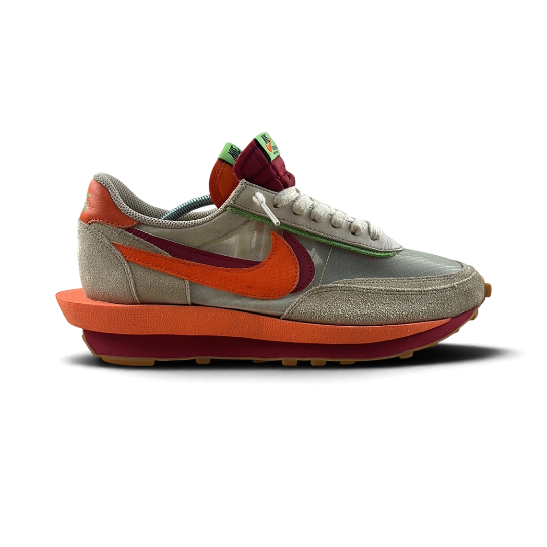 Nike LD Waffle Sacai X CLOT Kiss of Death Net Blaze — Taille 43 — Photo 1/5 #État_Très bon état · Sans boîte · Pièce 3