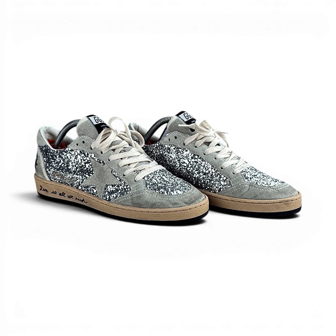 Golden Goose Ball Star Paillette — Taille 38 — Photo 5/5 #État_Très bon état · Avec boîte