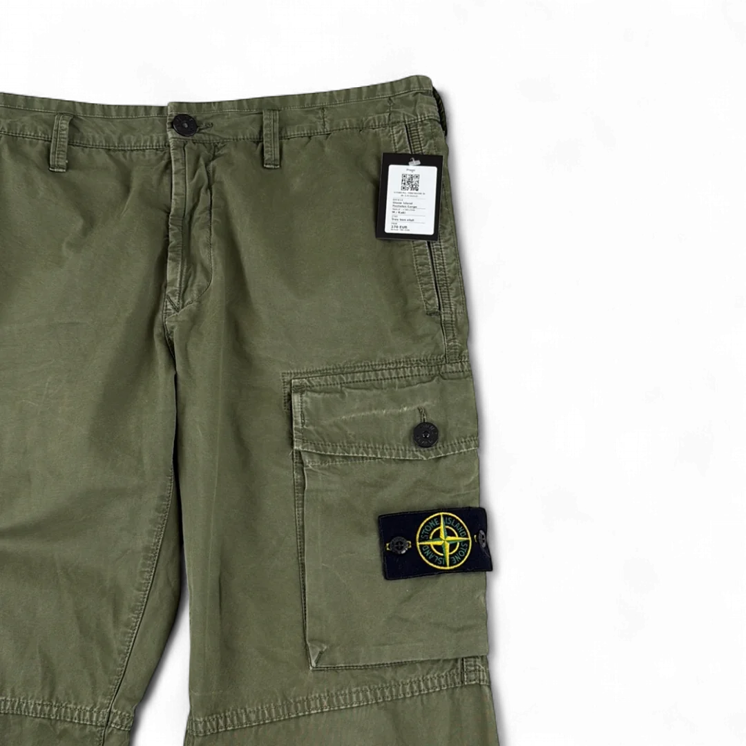 Stone Island Pantalon Cargo — Taille M — Photo 2/3 #État_Bon état · Pièce 2