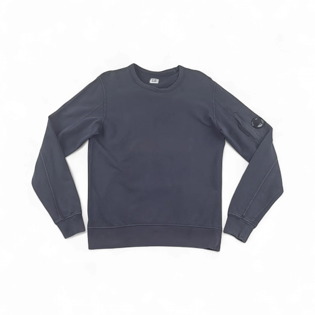 C.P. Company Pull Col Rond Fin Hooded — Taille S — Photo 1/3 #État_Bon état