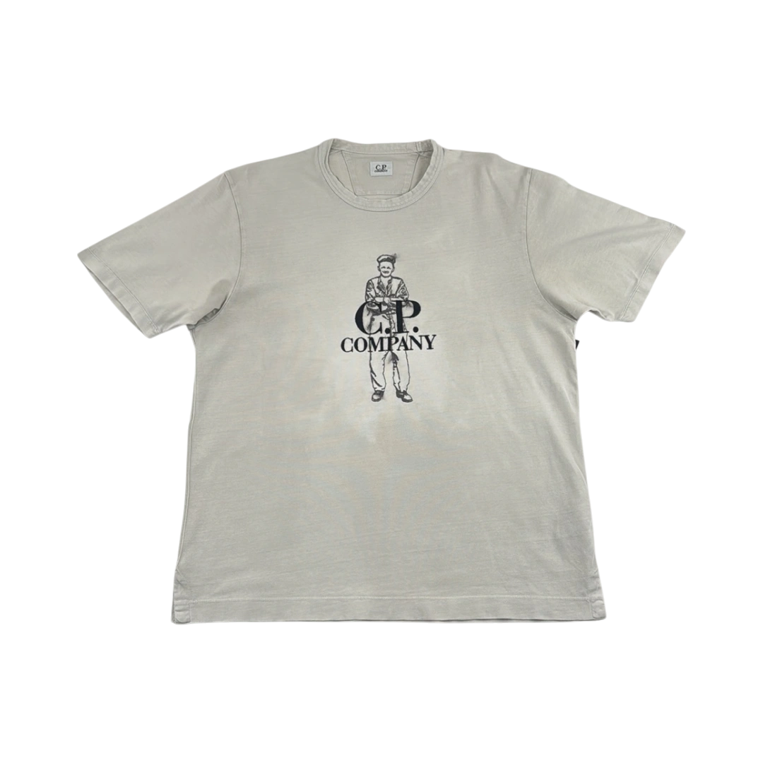 C.P. Company T-Shirt Broderie — Taille L — Photo 1/2 #État_Très bon état
