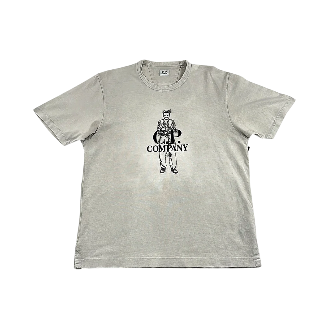 C.P. Company T-Shirt Broderie — Taille L — Photo 1/3 #État_Très bon état