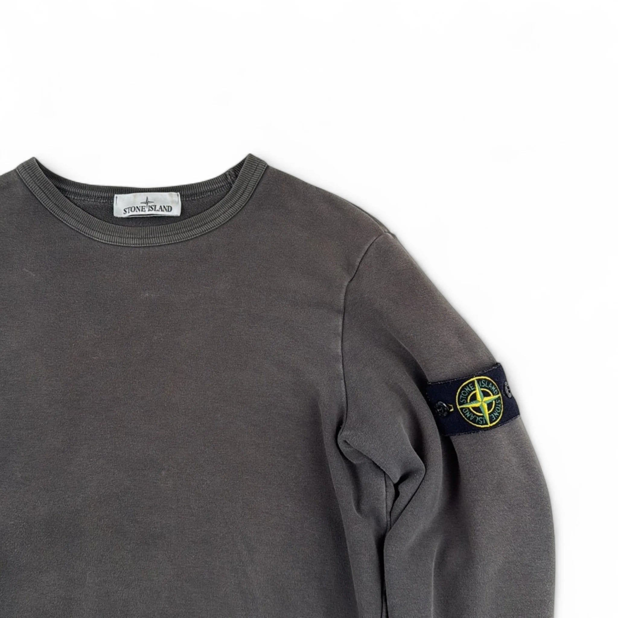 Stone Island Pull à Col Rond — Taille S — Photo 2/3 #État_Occasion · Bon état général