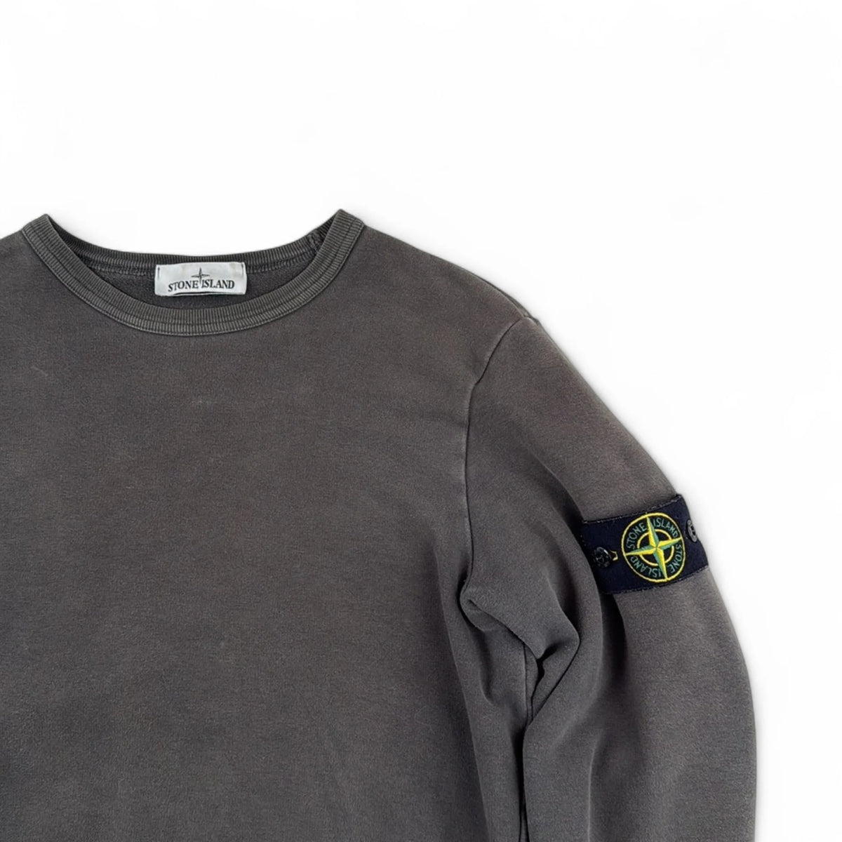 Stone Island Pull à Col Rond — Taille S — Photo 2/3 #État_Très bon état · Pièce 1