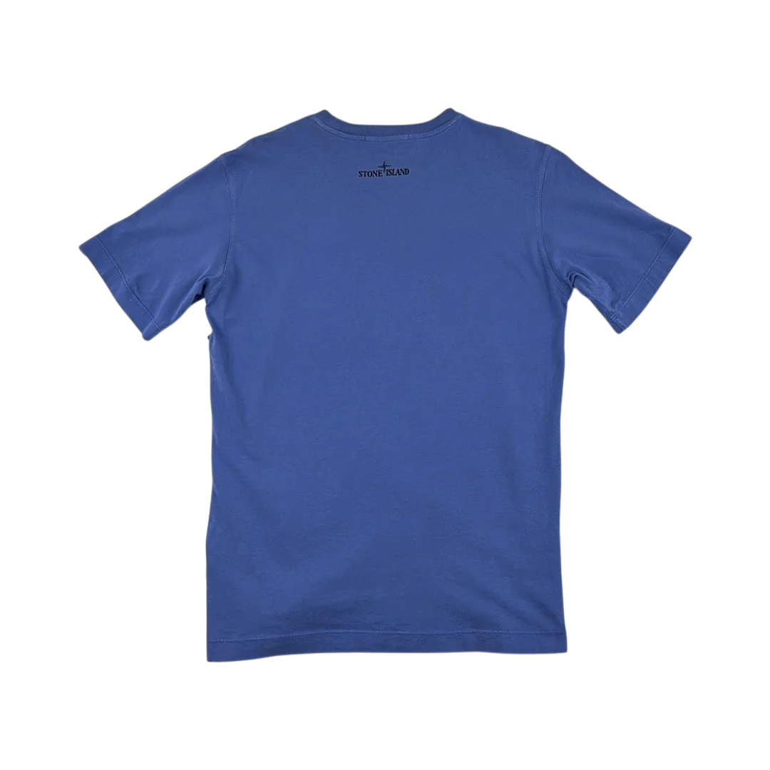Stone Island T-Shirt Gros Logo Face — Taille XXS — Photo 3/3 #État_Très bon état