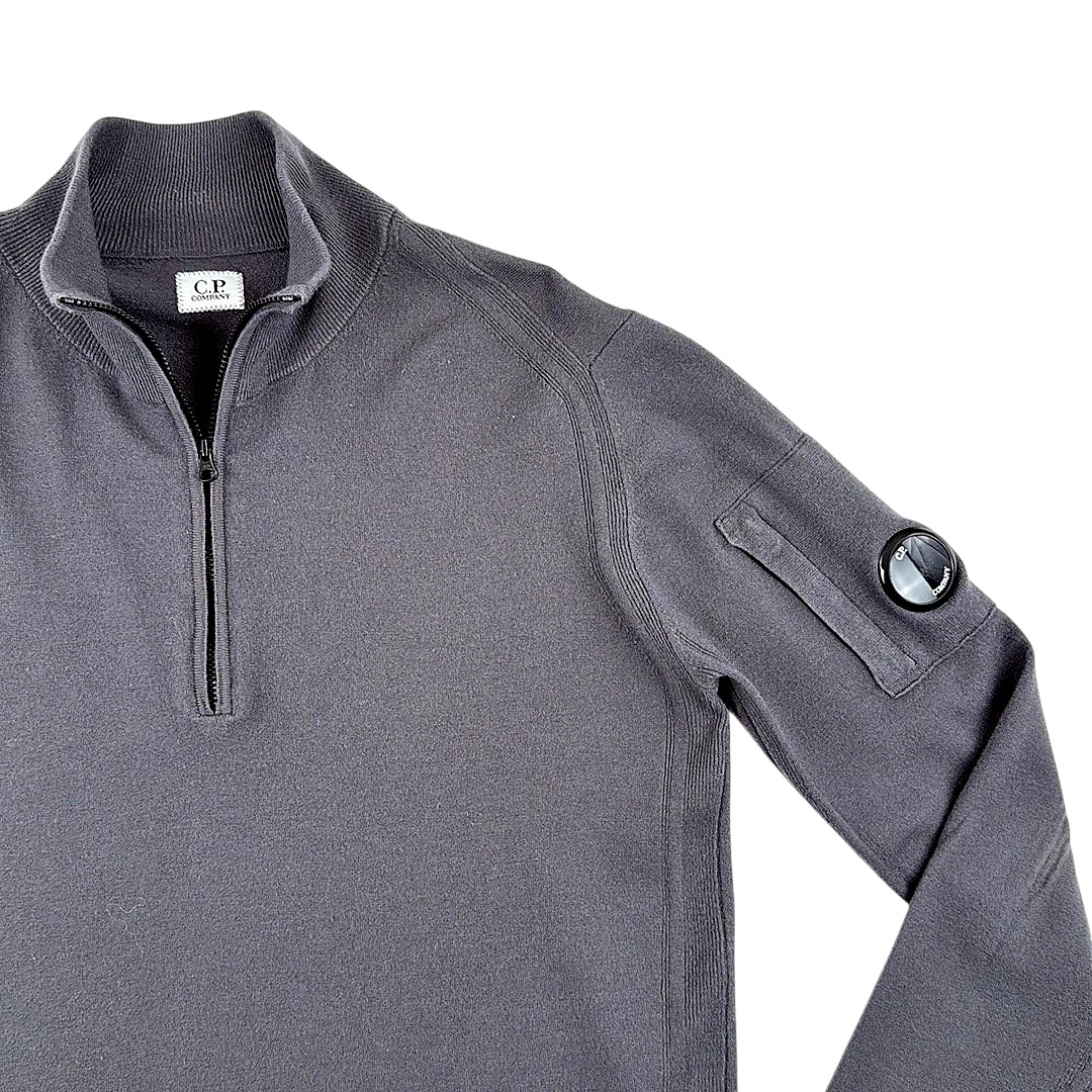 C.P. Company Half Zip Hooded Laine — Taille S — Photo 4/6 #État_Très bon état · Pièce 2