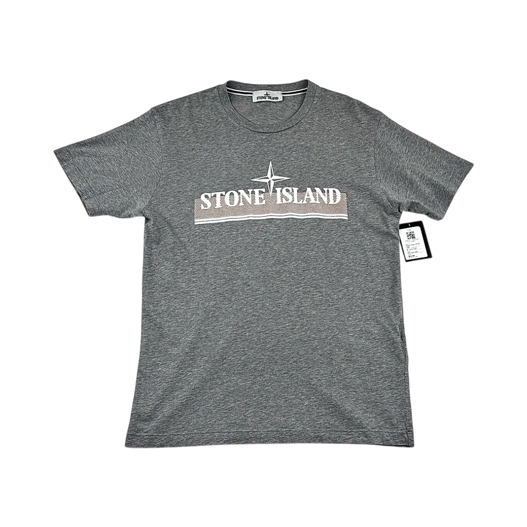 Stone Island T-Shirt Logo — Taille M — Photo 1/3 #État_Très bon état