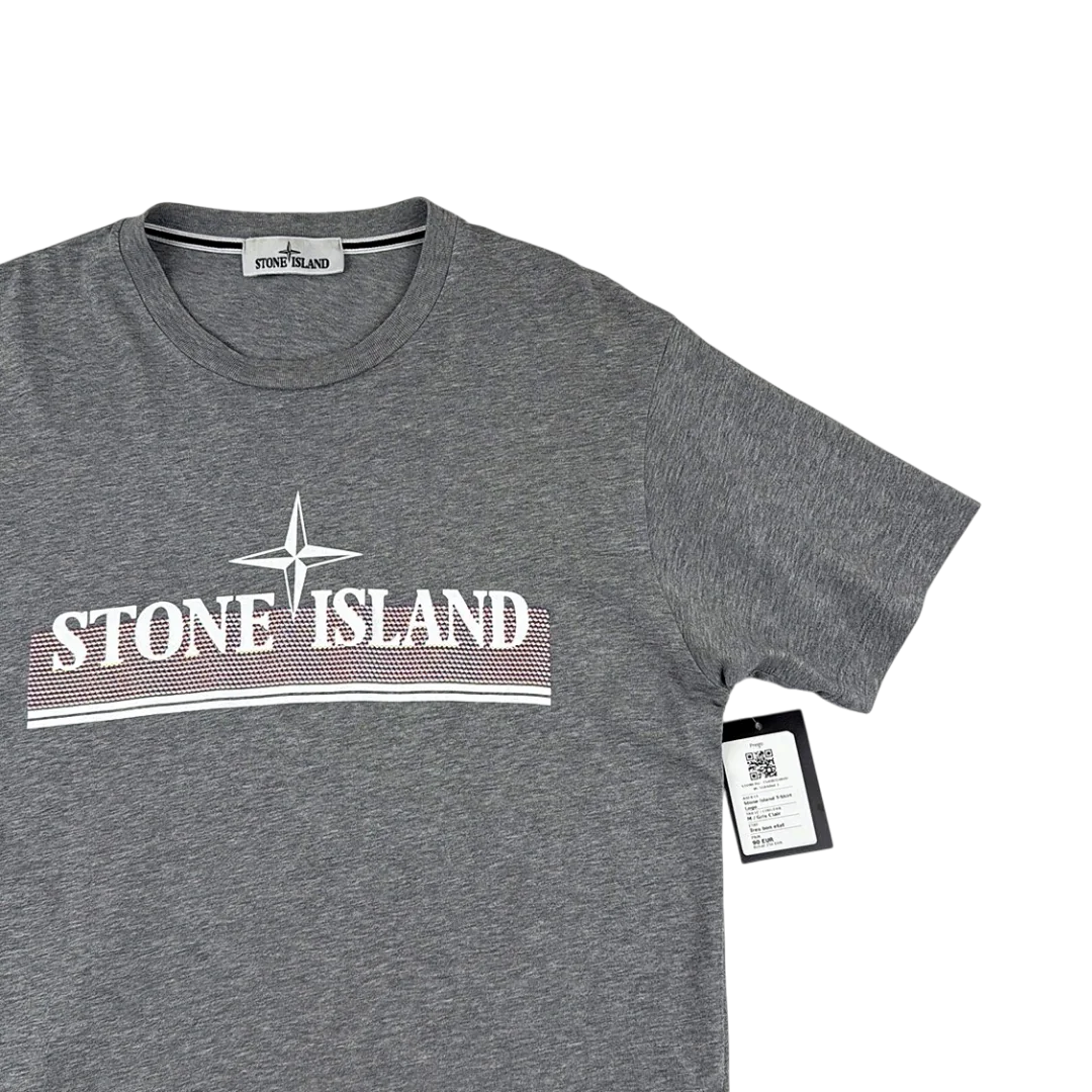 Stone Island T-Shirt Logo — Taille M — Photo 2/3 #État_Très bon état