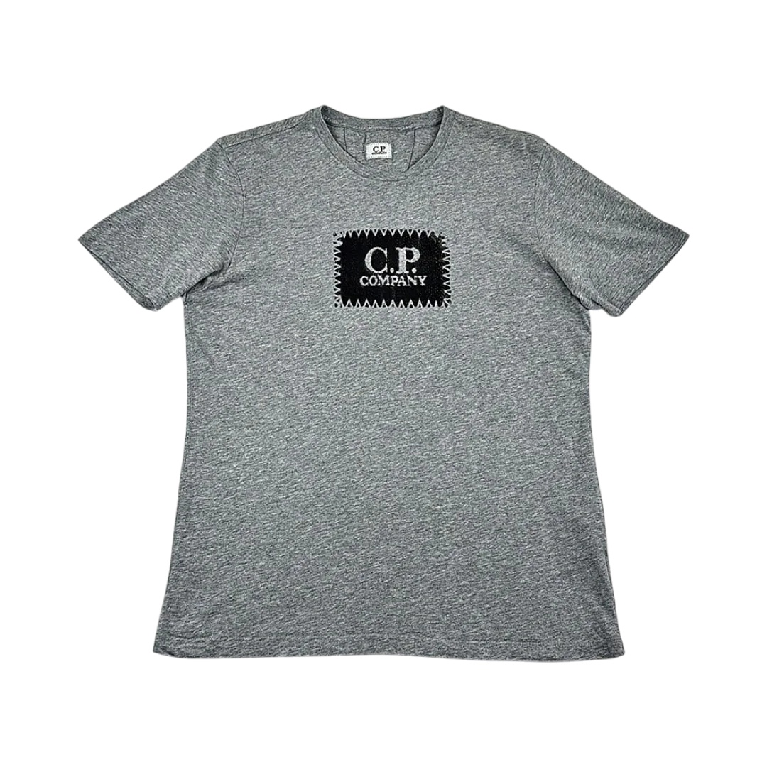C.P. Company T-Shirt Small Logo Label — Taille L — Photo 1/3 #État_Très bon état