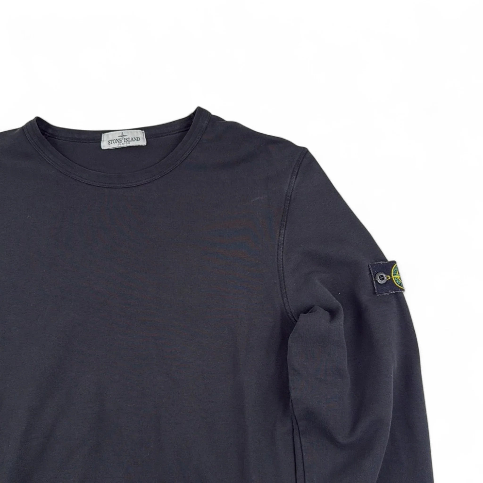 Stone Island Pull Col Rond Junior — Taille XS — Photo 2/3 #État_Occasion · Très bon · Pièce 1