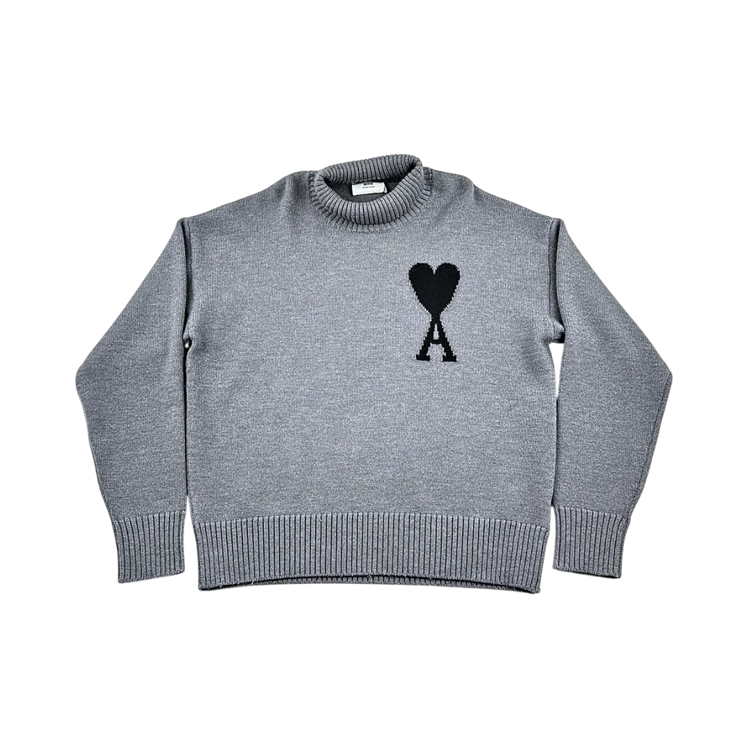Ami Paris Pull Col Roulé Laine — Taille M — Photo 1/3 #État_Très bon état