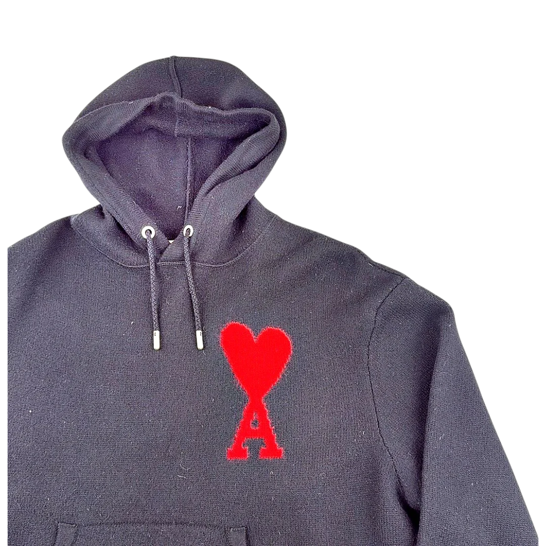 Ami Paris Sweat à Capuche Laine — Taille L — Photo 4/6 #État_Très bon état