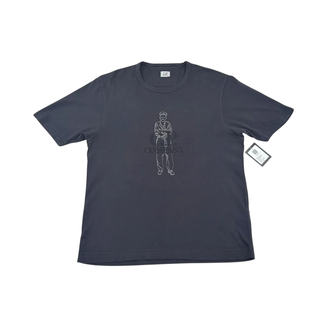 C.P. Company T-Shirt Broderie — Taille M — Photo 1/3 #État_Très bon état