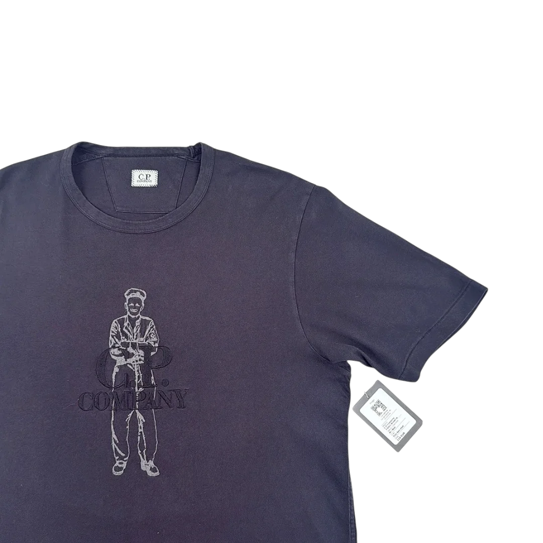 C.P. Company T-Shirt Broderie — Taille M — Photo 2/3 #État_Très bon état