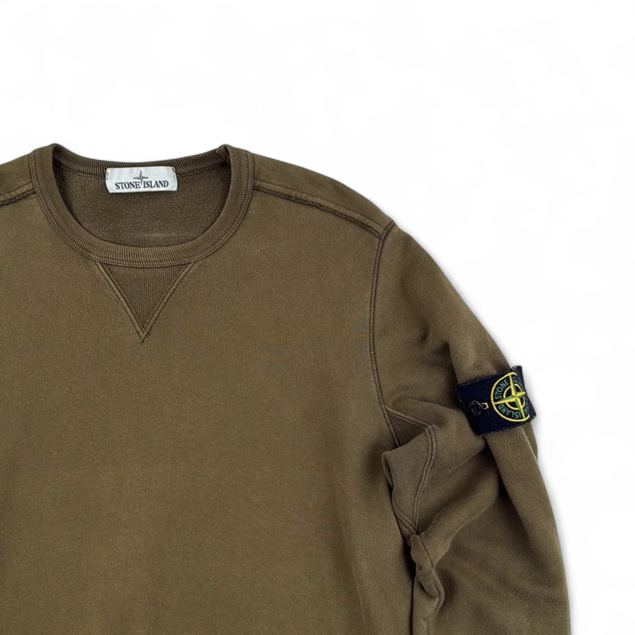 Stone Island Pull Col Rond — Taille M — Photo 2/3 #État_Très bon état · Pièce 1