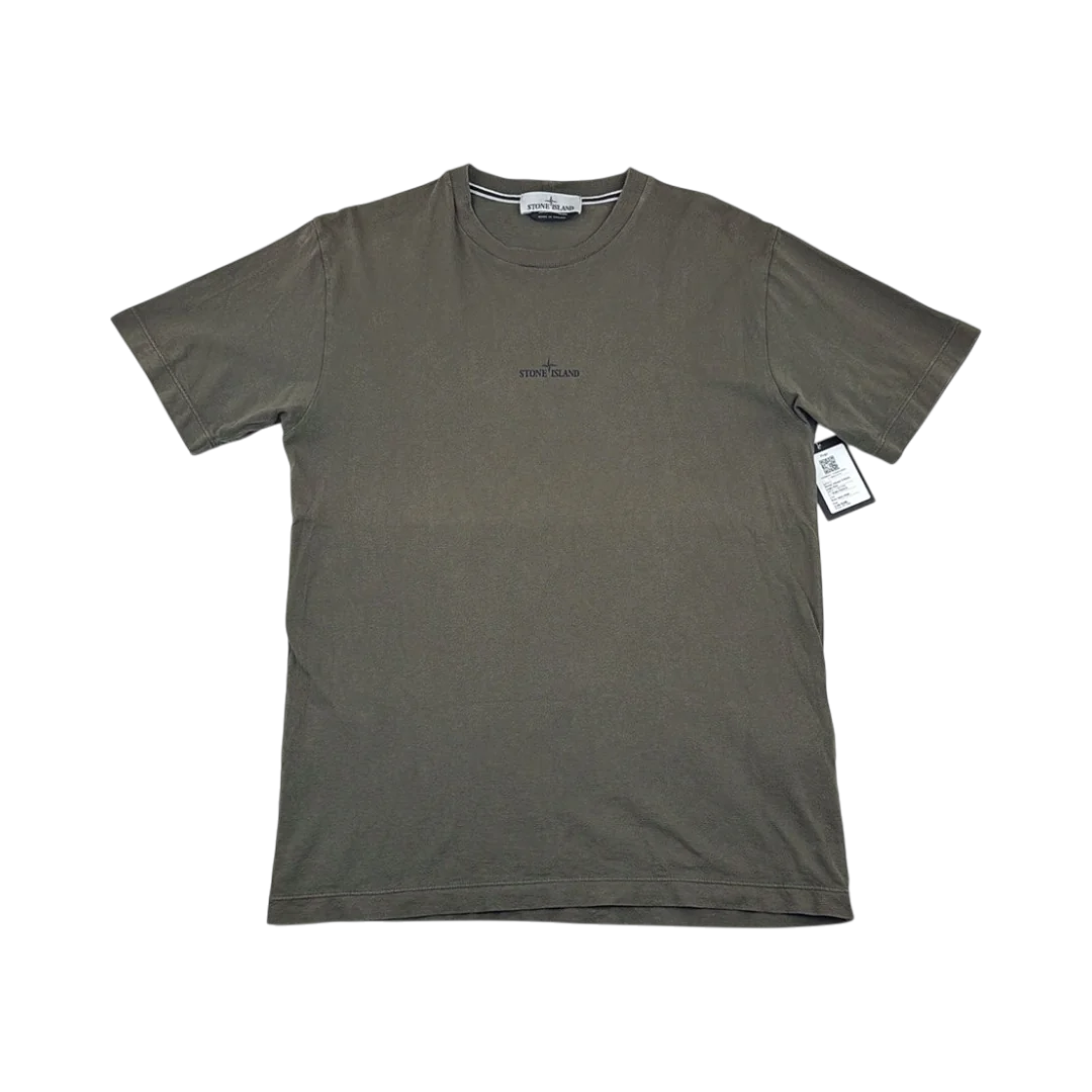Stone Island T-Shirt Logo Dos — Taille L — Photo 1/3 #État_Très bon état