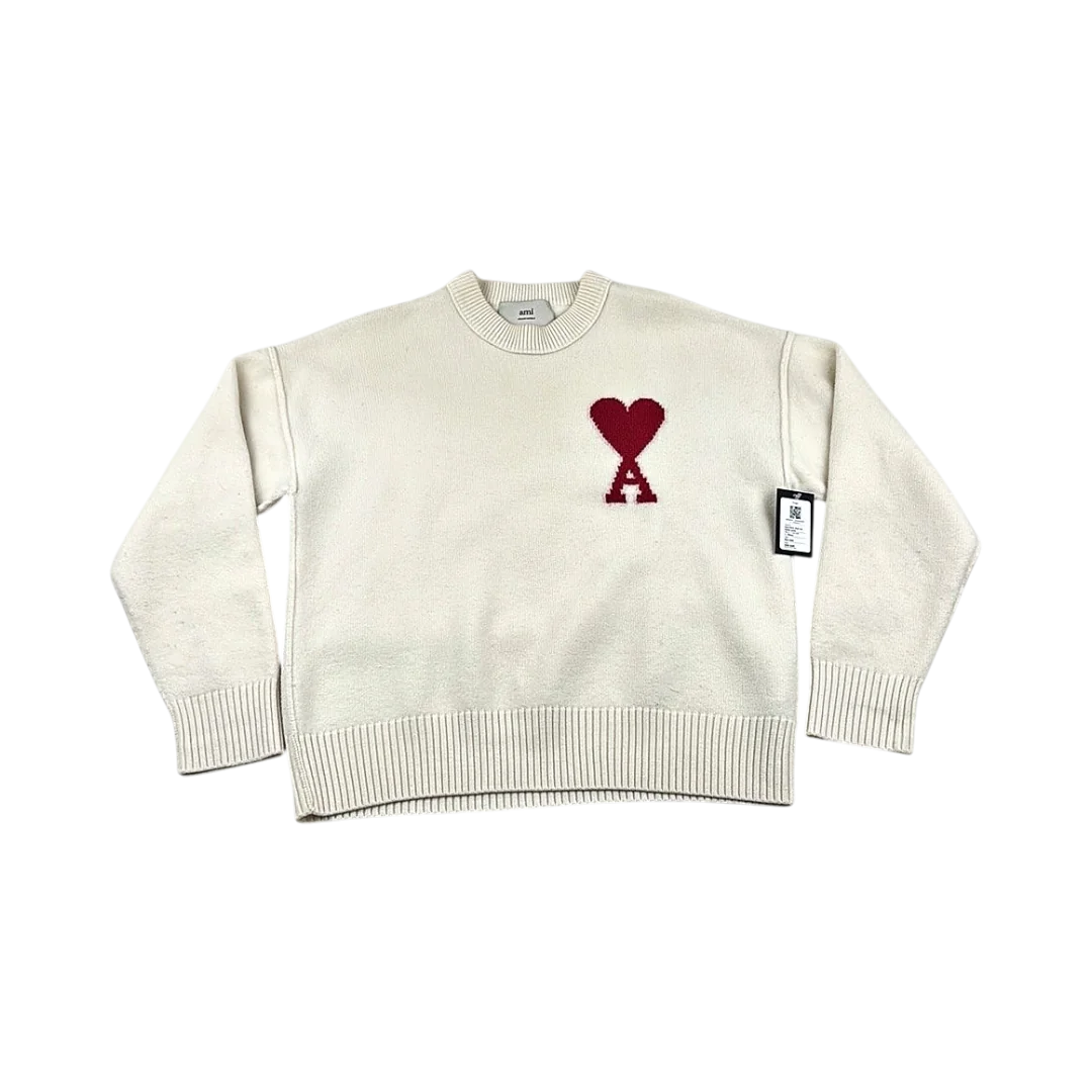 Ami Paris Pull Col Rond Laine — Taille L — Photo 1/3 #État_Bon état · Pièce 2