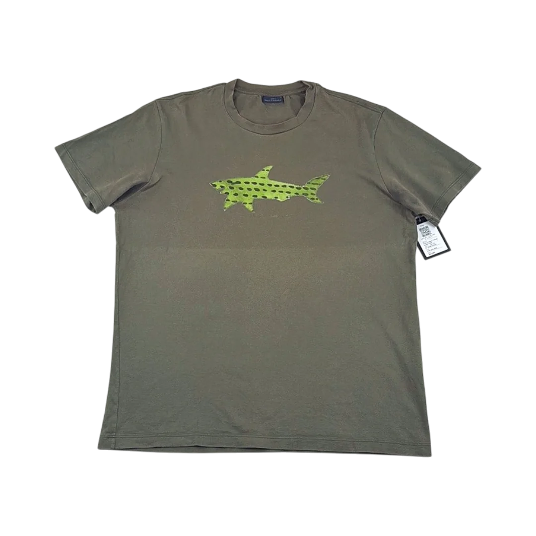 Paul & Shark T-Shirt Shark Print — Taille M — Photo 1/3 #État_Très bon état