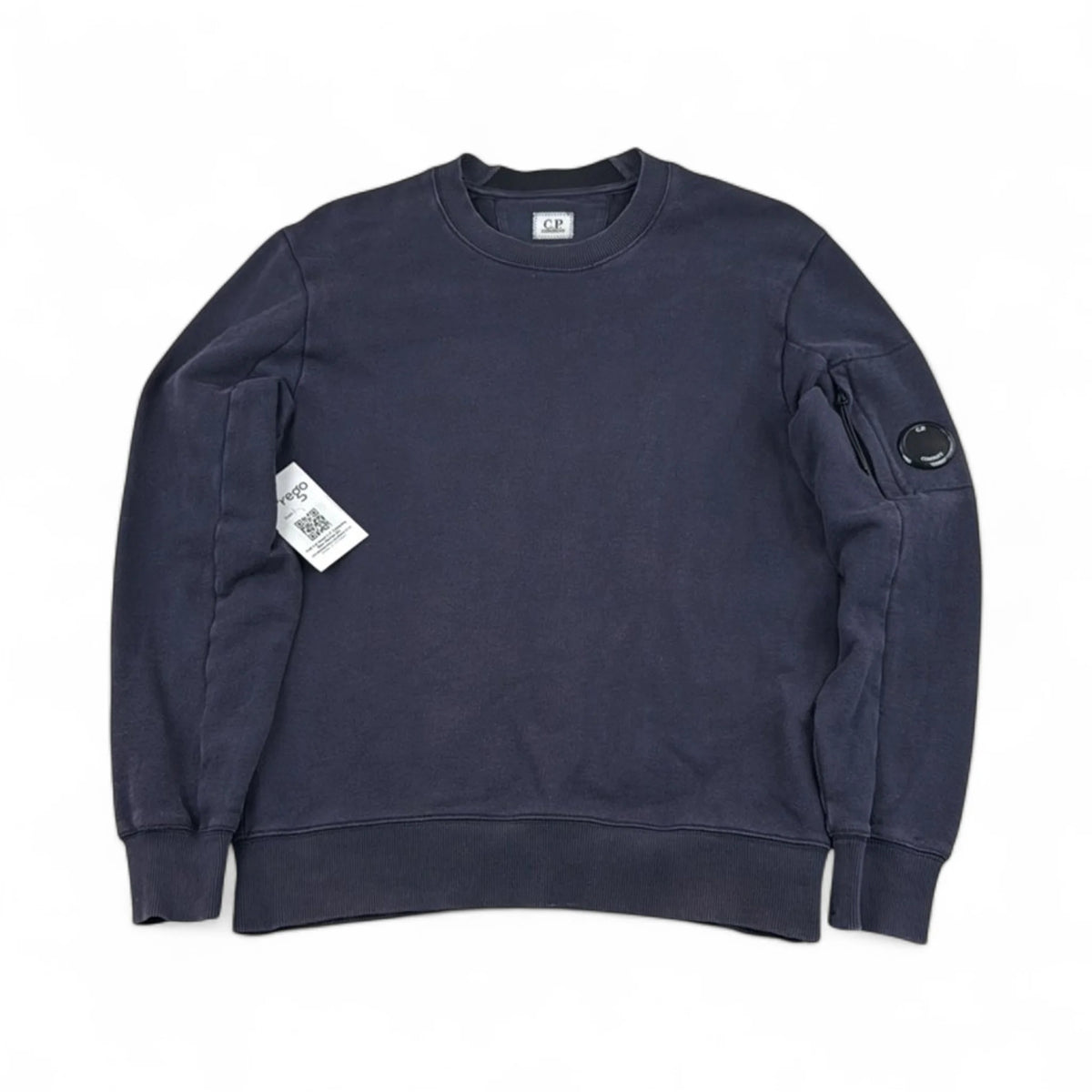 C.P. Company Pull Col Rond Hooded — Taille S — Photo 1/3 #État_État passable · Pièce 3